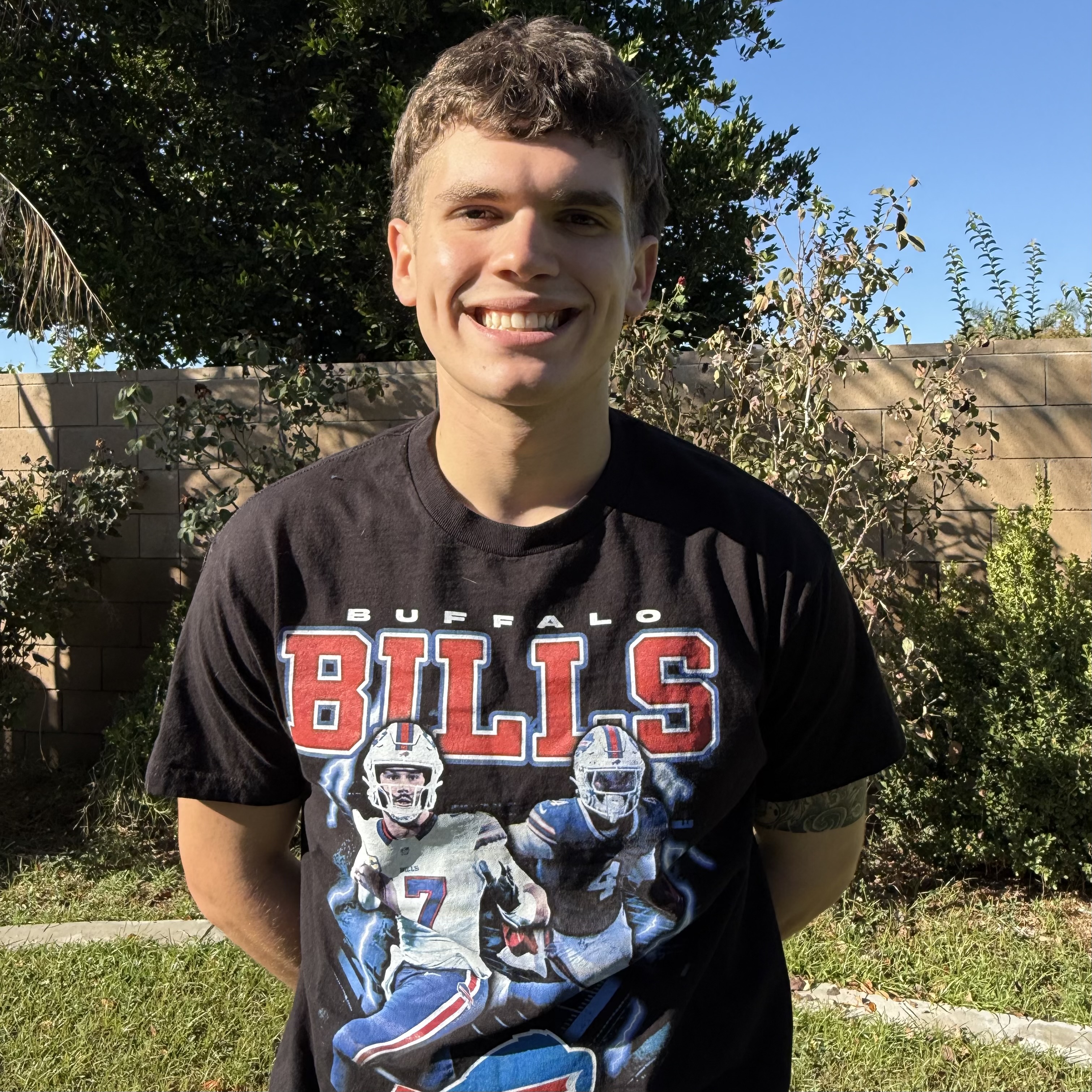 Casual photo of Coach Alex