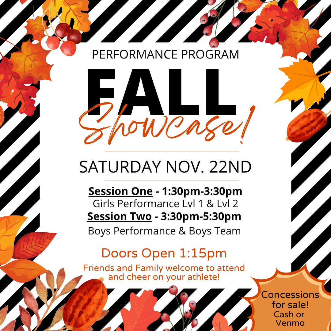 Performance Showcase Fall 2025