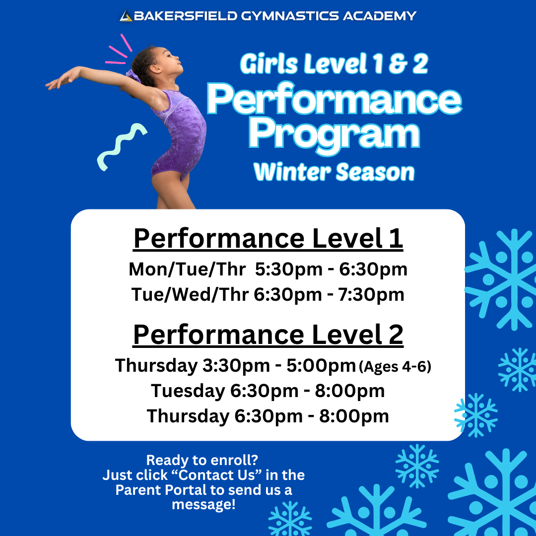 Girls Performance Program Winter 25-26