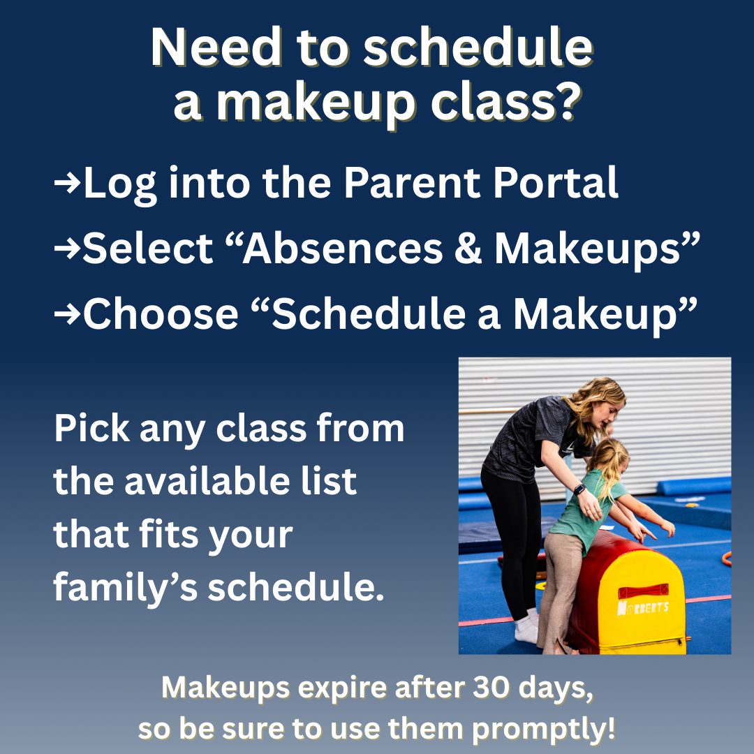 Schedule a Make-Up