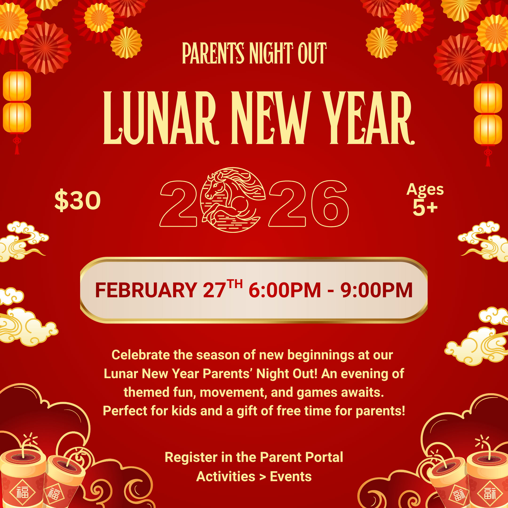 February Parents' Night Out