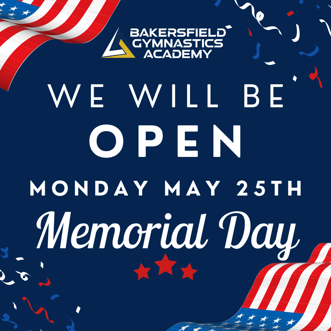 Open for Memorial Day 5/25/26